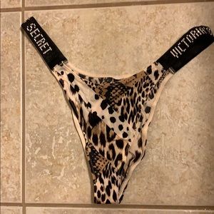 VS Animal Print Brazilian Panty